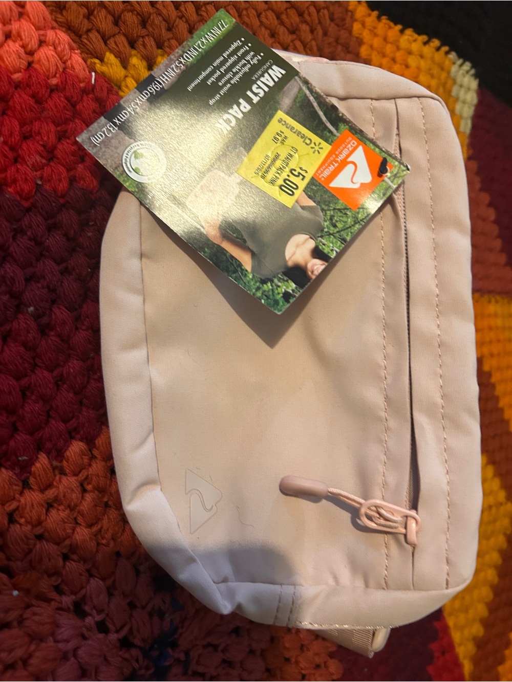 Ozark Trail Blush Pink Travel Pouch